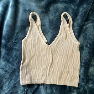Forever 21 v cut tank top